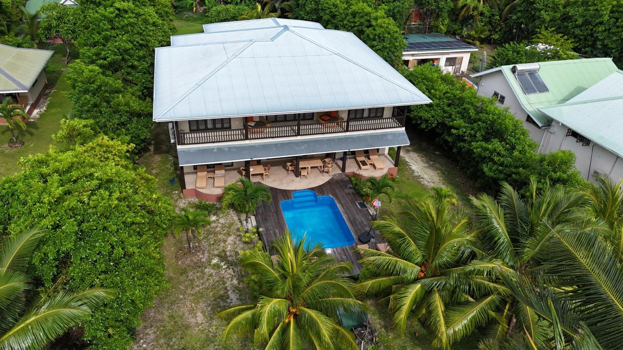 Surf Tropical Villa Seascape Isla de Cerf Exterior foto